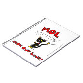 Mel "MOL: MEOW OUT LOUD"-Notitieboek Notitieboek (Linkerzijde)