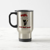 Mel "MOL: MEOW OUT LOUD" Travel Mug Reisbeker (Links)
