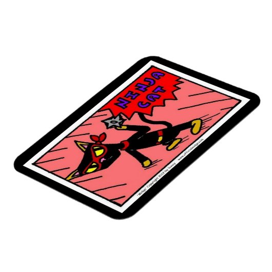 Mel NINJA CAT Flexibele magneet (Linkerzijde)