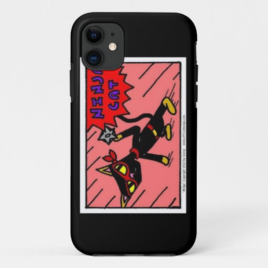 Mel NINJA CAT iPhone 5 Hoesje (Achterkant)