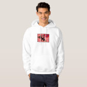 Mel NINJA CAT Mannen overtrokken sweatshirt (Voorkant volledig)