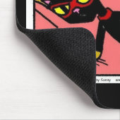 Mel NINJA CAT Mousepad Muismat (Hoek)