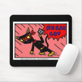Mel NINJA CAT Mousepad Muismat (Met muis)