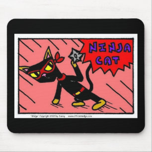 Mel NINJA CAT Mousepad Muismat