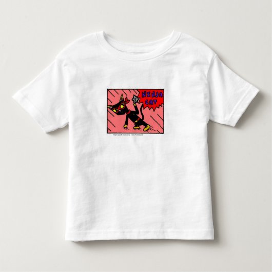 Mel NINJA CAT Toddler T-Shirt (Voorkant)