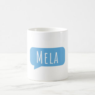 Mela (me-la) - Oké/Sure (Spraakbel) Koffiemok