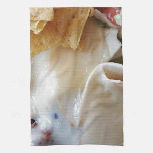 Melade Nacho Funny Food Theedoek (Verticaal)