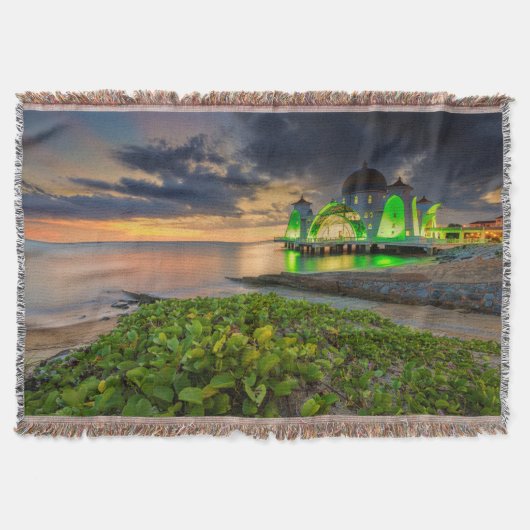 Melaka tijdens Sunset | Masjid Selat Deken (Voorkant)