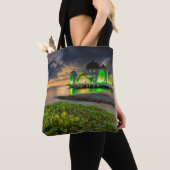 Melaka tijdens Sunset | Masjid Selat Tote Bag (Dichtbij)