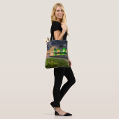 Melaka tijdens Sunset | Masjid Selat Tote Bag (Op model)