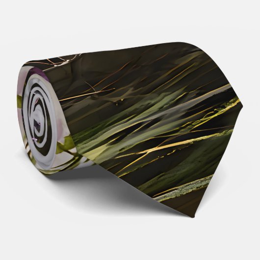 Melaleuca Garden Waterverven, Valentijns Stropdas (Opgerold)