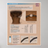 Melalogic Hair Breakage Medical Poster (Voorkant)