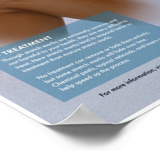Melalogic Stretch Marks Medical Poster (Hoek)
