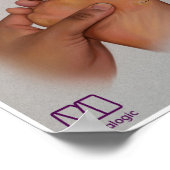 Melalogische eelt, likdoorns en wratten Medisch Po Poster (Hoek)