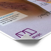 Melalogische hidradenitis supprativa medisch Poste Poster (Hoek)