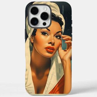 melanated beauty iPhone 16 pro max hoesje