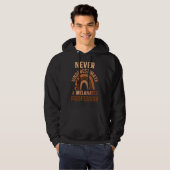 Melanated Black Educator College Professor Bohemia Hoodie (Voorkant volledig)