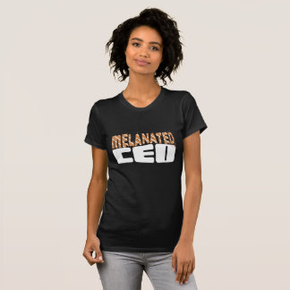 Melanated CEO Black Business Eigenaar T-shirt