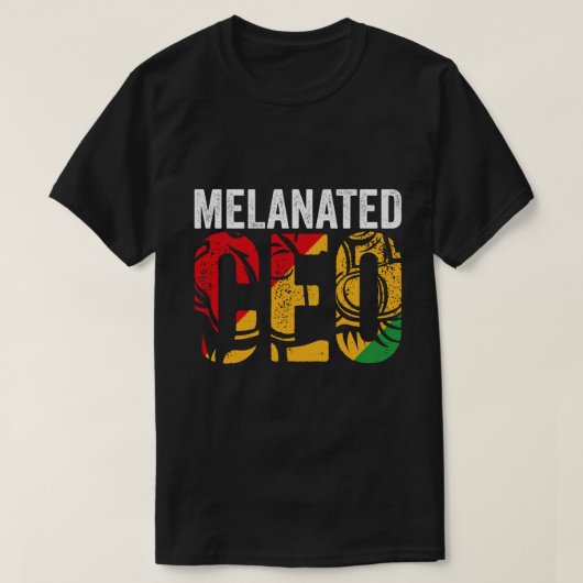 Melanated CEO Design voor Vrouwen Mannen Black Bus T-shirt (Design voorkant)