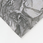 Melancholia, Albrecht Durer Fleece Deken (Hoek)