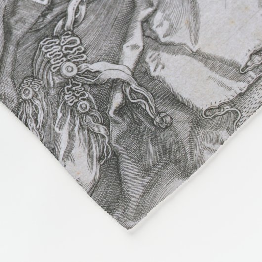 Melancholia, Albrecht Durer Fleece Deken (Hoek)