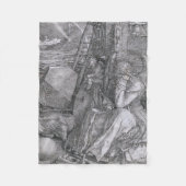 Melancholia, Albrecht Durer Fleece Deken (Voorkant)