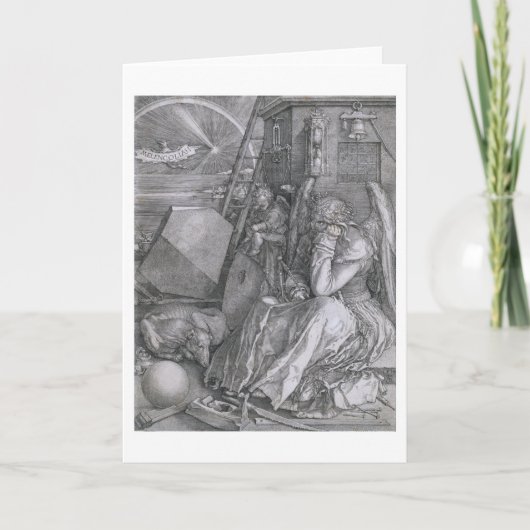 Melancholia, Albrecht Durer Kaart (Voorkant)