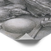 Melancholia, Albrecht Durer Poster (Hoek)