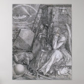 Melancholia, Albrecht Durer Poster (Voorkant)