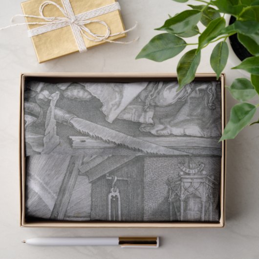 Melancholia, Albrecht Durer Tissuepapier (Geschenk)