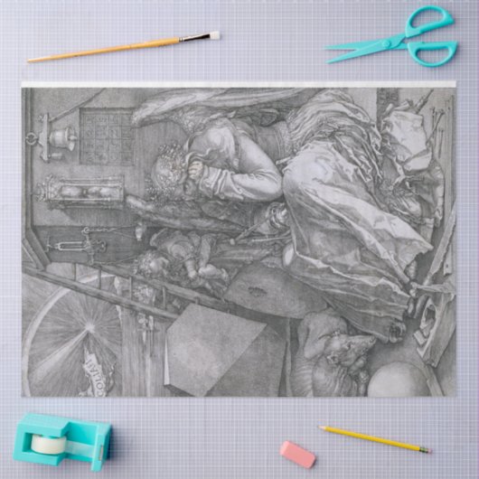 Melancholia, Albrecht Durer Tissuepapier (Craft)