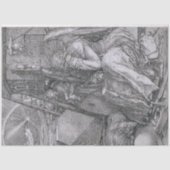 Melancholia, Albrecht Durer Tissuepapier (Voorkant)