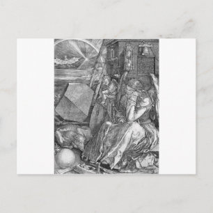 Melancholia door Albrecht Durer Briefkaart