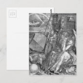 Melancholia door Albrecht Durer Briefkaart (Voorkant / Achterkant)