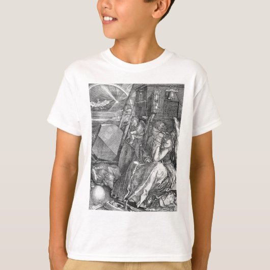 Melancholia door Albrecht Durer T-shirt (Voorkant)