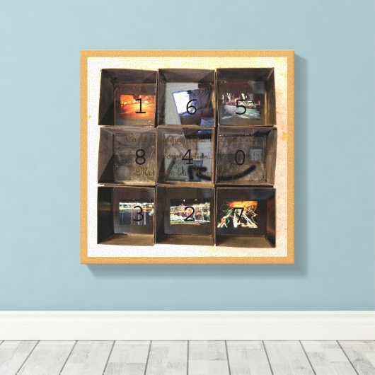 Melancholia Hors Propos van Pascale Baud Canvas Afdruk (Insitu (Houten vloer))