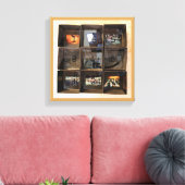 Melancholia Hors Propos van Pascale Baud Canvas Afdruk (Insitu (Woonkamer))