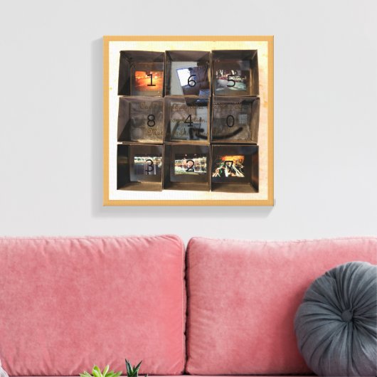 Melancholia Hors Propos van Pascale Baud Canvas Afdruk (Insitu (Woonkamer))