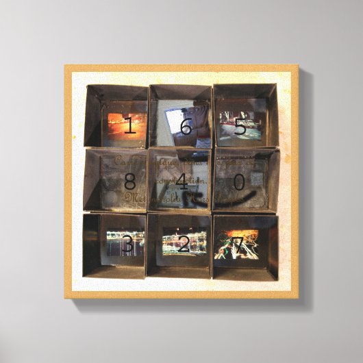 Melancholia Hors Propos van Pascale Baud Canvas Afdruk (Voorkant)