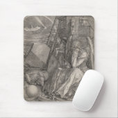 Melancholia I, graving door Albrecht Durer Muismat (Met muis)