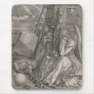 Melancholia I, graving door Albrecht Durer Muismat