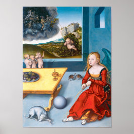 Melancholia | Lucas Cranach de Ouder | Poster