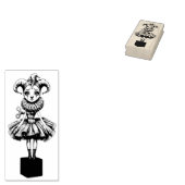 Melancholic Harlequin  Rubberstempel (Gestempeld)