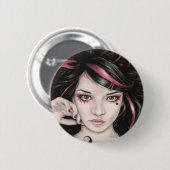 Melancholic Star Child Button (Voorkant /achterkant)