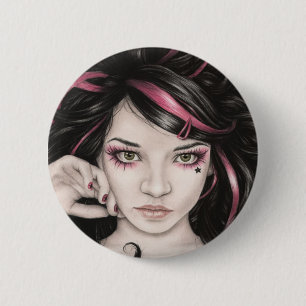 Melancholic Star Child Button
