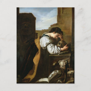 Melancholie Briefkaart