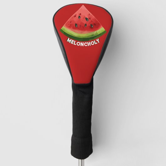 Melancholie Golfheadcover (Voorkant)