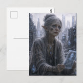 Melancholie / Herinneringscurator / Digitaal kerkh Briefkaart (Voorkant / Achterkant)