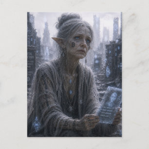 Melancholie / Herinneringscurator / Digitaal kerkh Briefkaart