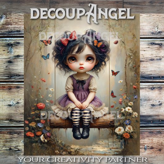 Melancholie Magic Decoupage Tissuepapier